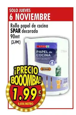 SPAR SPAR Rollo papel de cocina decorado oferta