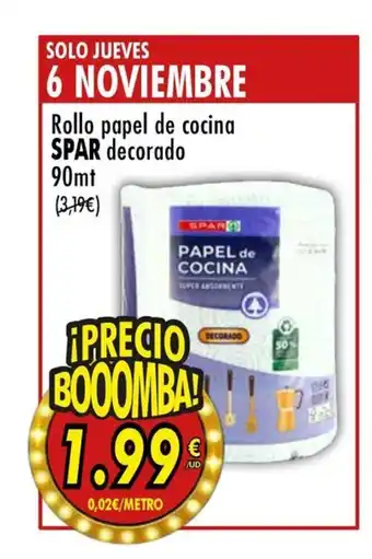 SPAR Rollo papel de cocina decorado