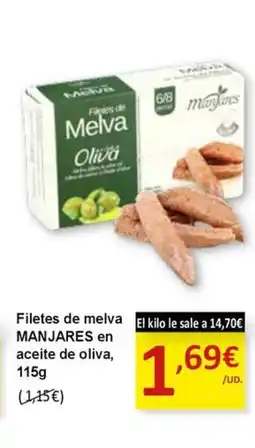 SPAR MANJARES Filetes de melva oferta