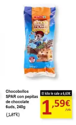 SPAR SPAR Chocobollos con pepitas de chocolate oferta