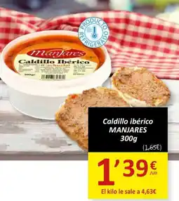 SPAR MANJARES Caldillo ibérico oferta