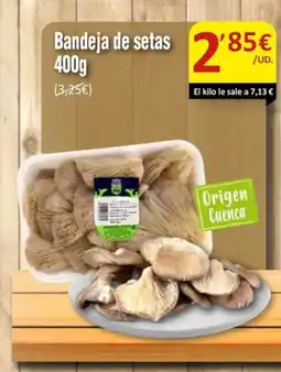 SPAR Bandeja de setas oferta