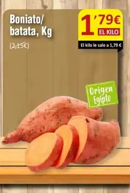 SPAR Boniato/ batata oferta