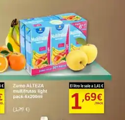 SPAR ALTEZA Zumo multifrutas light oferta