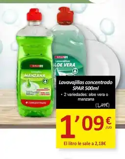 SPAR SPAR Lavavajillas concentrado oferta