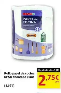 SPAR SPAR Rollo papel de cocina decorado oferta