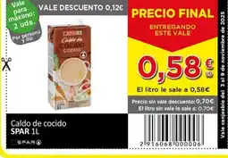 SPAR SPAR Caldo de cocido oferta