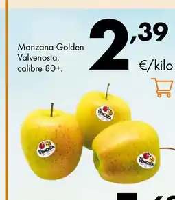 Supermercados Lupa Manzana Golden Valvenosta, calibre 80+ oferta