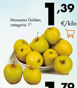 Supermercados Lupa Manzana Golden, categoría 1ª oferta
