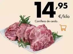 Supermercados Lupa Carrillera de cerdo oferta