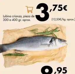 Supermercados Lupa Lubina crianza oferta