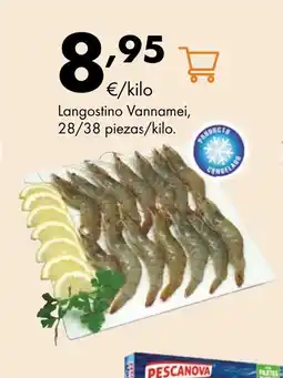 Supermercados Lupa Langostino Vannamei oferta