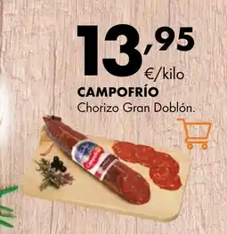 Supermercados Lupa CAMPOFRÍO Chorizo Gran Doblón oferta