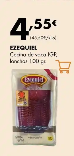Supermercados Lupa EZEQUIEL Cecina de vaca IGP, lonchas oferta