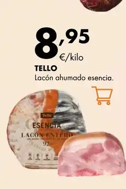 Supermercados Lupa TELLO Lacón ahumado esencia oferta