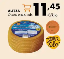 Supermercados Lupa ALTEZA Queso semicurado oferta