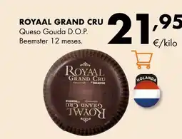 Supermercados Lupa ROYAAL GRAND CRU Queso Gouda D.O.P. Beemster 12 meses oferta