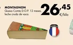 Supermercados Lupa MONTAGNON Queso Comte D.O.P. 12 meses leche cruda de vaca oferta
