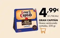 Supermercados Lupa GRAN CAPITÁN Queso semicurado oferta