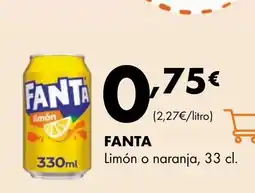 Supermercados Lupa FANTA Limón o naranja oferta