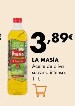 Supermercados Lupa LA MASÍA Aceite de oliva suave o intenso oferta