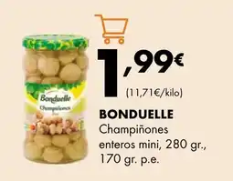 Supermercados Lupa BONDUELLE Champiñones enteros mini oferta