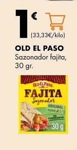 Supermercados Lupa OLD EL PASO Sazonador fajita oferta
