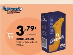 Supermercados Lupa DROMEDARIO Café molido natural oferta