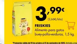Supermercados Lupa FRISKIES Alimento para perros Funtastix oferta
