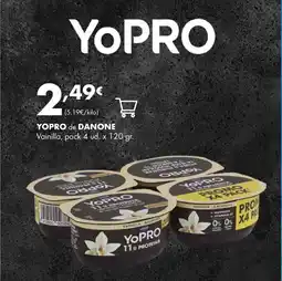 Supermercados Lupa YOPRO de DANONE Vainilla oferta
