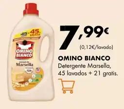 Supermercados Lupa OMINO BIANCO Detergente Marsella oferta