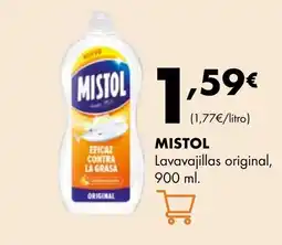 Supermercados Lupa MISTOL Lavavajillas original oferta