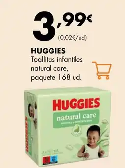 Supermercados Lupa HUGGIES Toallitas infantiles natural care oferta