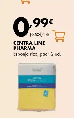 Supermercados Lupa CENTRA LINE PHARMA Esponja rizo oferta