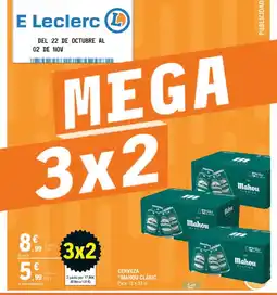 E.Leclerc MAHOU CLÁSIC Cerveza oferta