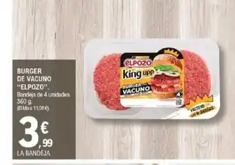 ELPOZO Burger de vacuno