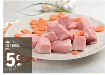 E.Leclerc Magro de cerdo oferta