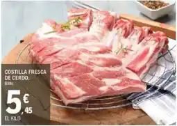 E.Leclerc Costilla fresca de cerdo oferta