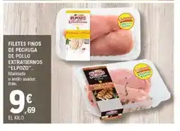 E.Leclerc ELPOZO Filetes finos de pechuga de pollo extratiernos oferta