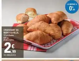 E.Leclerc Croissant de mantequilla oferta