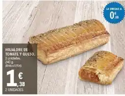 E.Leclerc Hojaldre de tomate y queso oferta