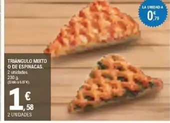 E.Leclerc Triángulo mixto o de espinacas oferta