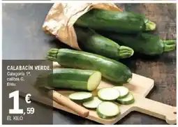 E.Leclerc Calabacin verde oferta