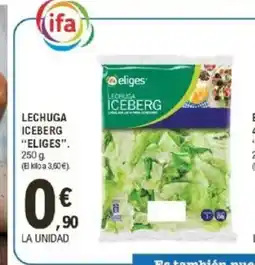 E.Leclerc ELIGES Lechuga iceberg oferta