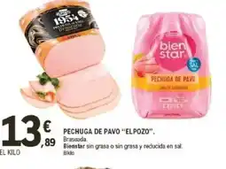 E.Leclerc EL POZO Pechuga de pavo oferta