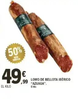 E.Leclerc AZUAGA Lomo de bellota ibérico oferta