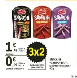 E.Leclerc CAMPOFRÍO Snackin oferta