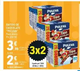 E.Leclerc PULEVA Batido de chocolate oferta
