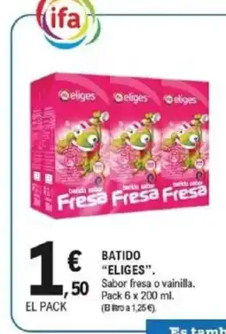E.Leclerc ELIGES Batido oferta