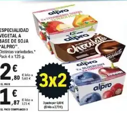 E.Leclerc ALPRO Especialidad vegetal a base de soja oferta
